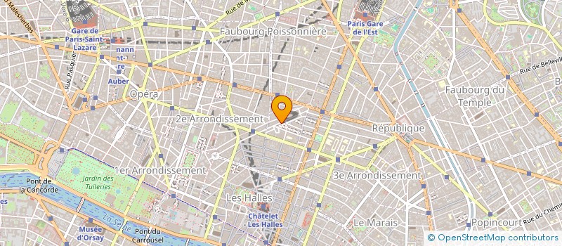 localisation de l'entreprise MADAME LAURENCE PASQUIER à PARIS