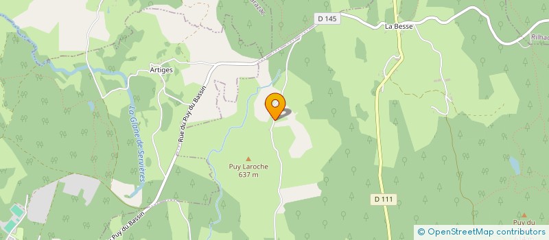 localisation de l'entreprise MADAME LAURENCE PAU-AUDUBERT  SAINT-JULIEN-AUX-BOIS