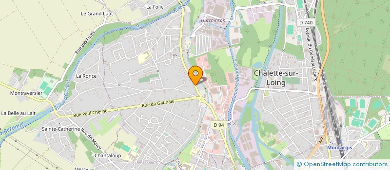 localisation de l'entreprise MADAME LAURENCE PAYEN  CHALETTE-SUR-LOING