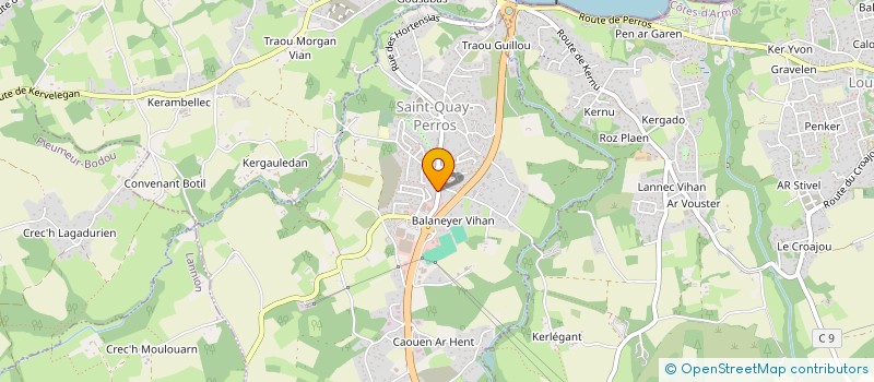 localisation de l'entreprise MADAME LAURENCE PEHLIDJIAN à SAINT-QUAY-PERROS