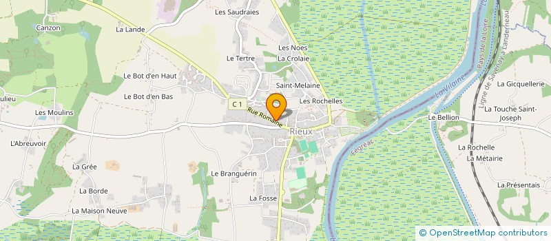 localisation de l'entreprise MADAME LAURENCE PELE  RIEUX