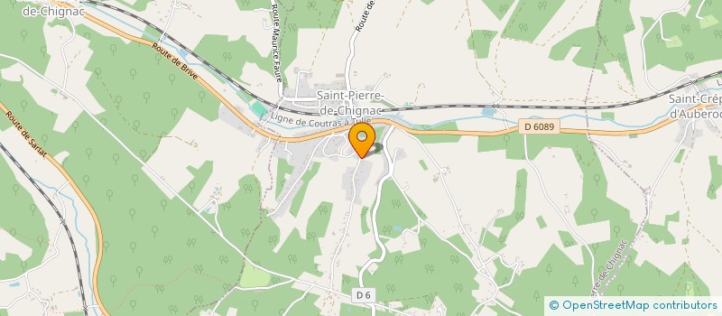 localisation de l'entreprise MADAME LAURENCE PELISSIER  SAINT-PIERRE-DE-CHIGNAC