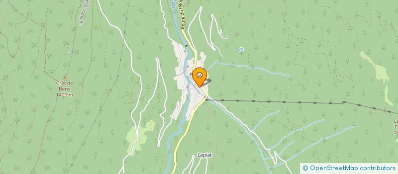 localisation de l'entreprise MADAME LAURENCE PELLIER  LE HAUT-BREDA