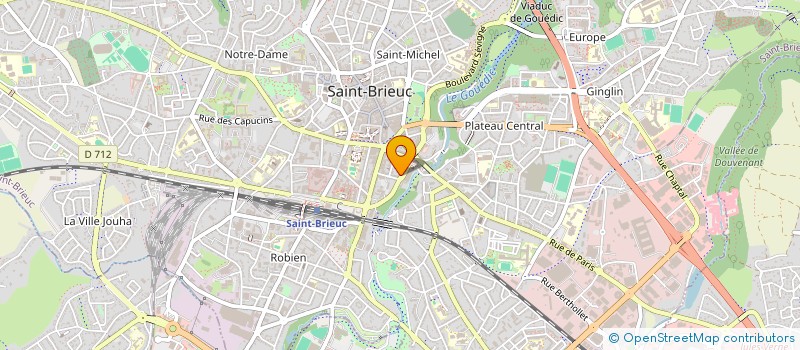 localisation de l'entreprise MADAME LAURENCE PERENNOU à SAINT-BRIEUC