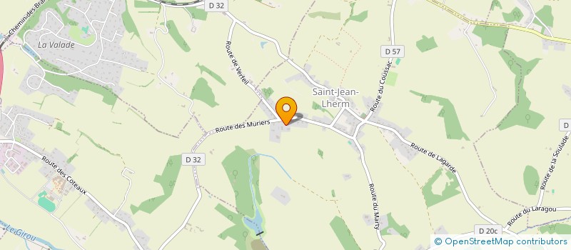 localisation de l'entreprise MADAME LAURENCE PERILHOU à SAINT-JEAN-LHERM