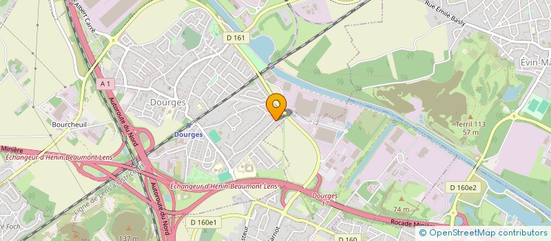 localisation de l'entreprise MADAME LAURENCE PETIT  DOURGES