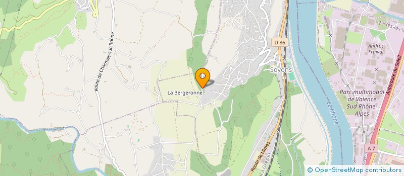 localisation de l'entreprise MADAME LAURENCE PETIT  SOYONS