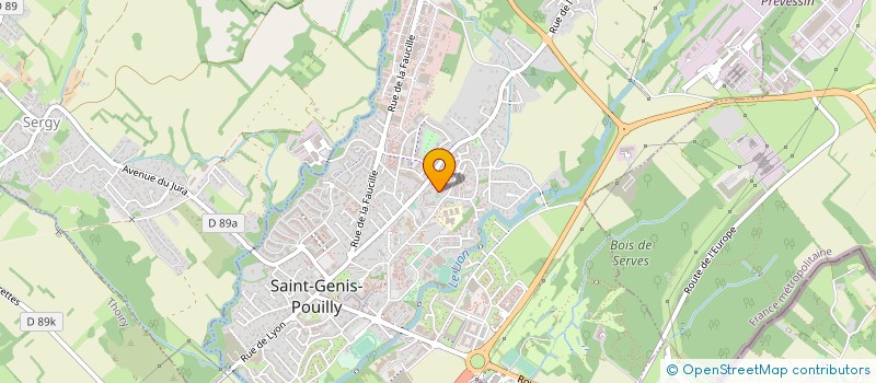 localisation de l'entreprise MADAME LAURENCE PETITJEAN  RENAGE