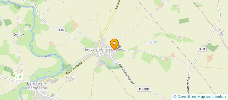 localisation de l'entreprise MADAME LAURENCE PETITOT  BERNAY-NEUVY-EN-CHAMPAGNE