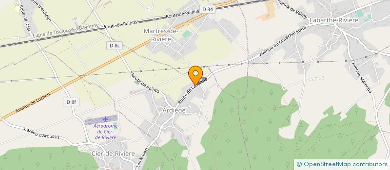 localisation de l'entreprise MADAME LAURENCE PETROSINO à ARDIEGE
