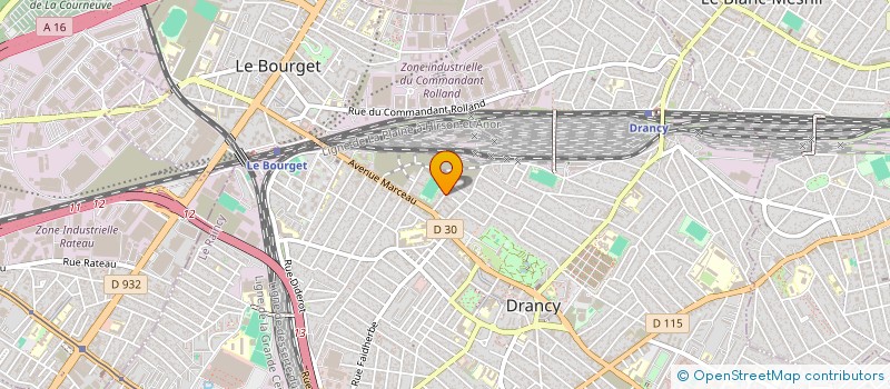 localisation de l'entreprise MADAME LAURENCE PHILLIPART à DRANCY