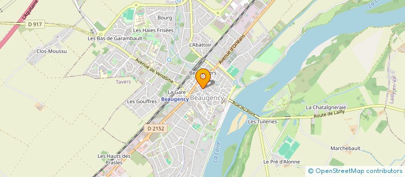 localisation de l'entreprise MADAME LAURENCE PIEDALLU à BEAUGENCY