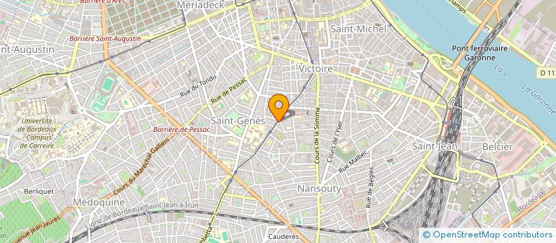 localisation de l'entreprise MADAME LAURENCE PILAIN à BORDEAUX