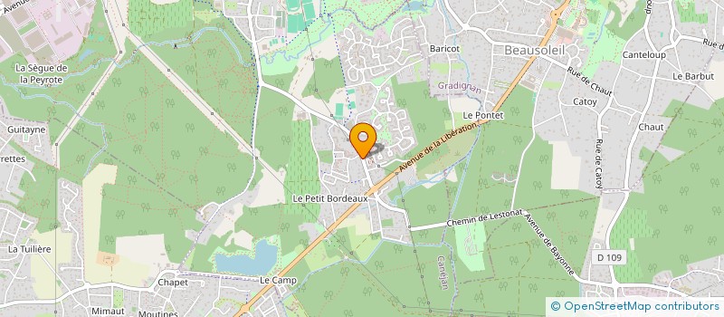 localisation de l'entreprise MADAME LAURENCE PINOT  CANEJAN