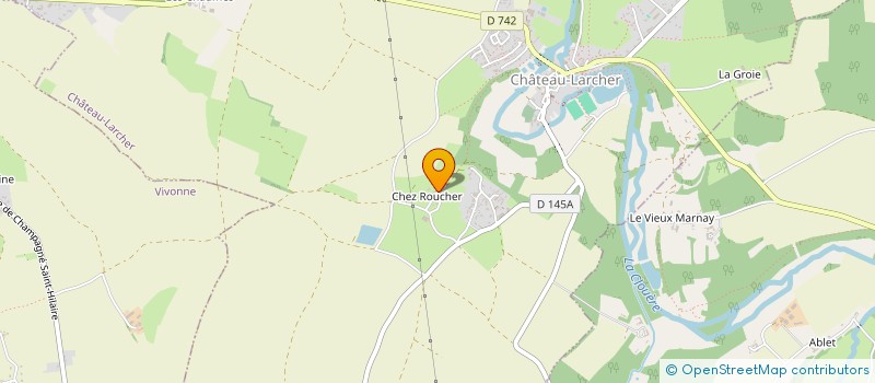 localisation de l'entreprise MADAME LAURENCE PLAUD  CHATEAU-LARCHER
