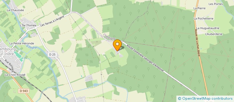 localisation de l'entreprise MADAME LAURENCE POIRIER-COUTANSAIS  CHAMBOURG-SUR-INDRE