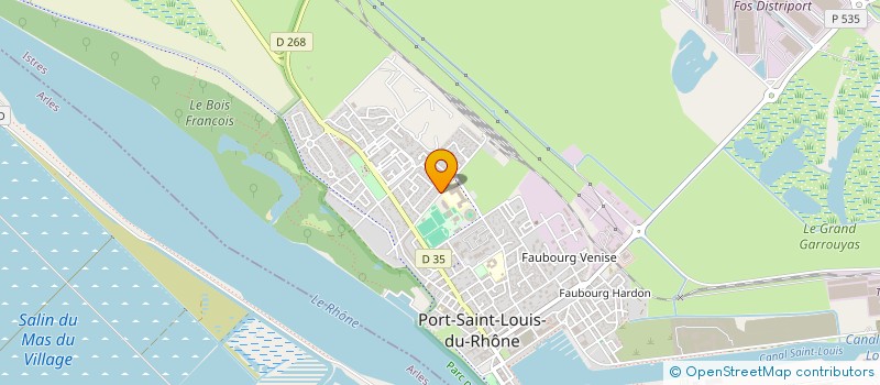 localisation de l'entreprise MADAME LAURENCE POLI à PORT-SAINT-LOUIS-DU-RHONE