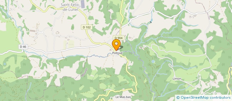 localisation de l'entreprise MADAME LAURENCE PONS à SAINT-FELIX-DE-LUNEL