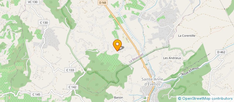 localisation de l'entreprise MADAME LAURENCE PONS à LE BEAUSSET