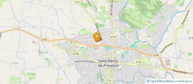 localisation de l'entreprise MADAME LAURENCE PORTA-VALETTE  ST REMY DE PROVENCE