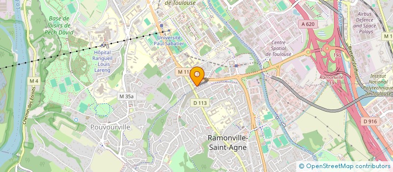 localisation de l'entreprise MADAME LAURENCE PORTEAU à TOULOUSE