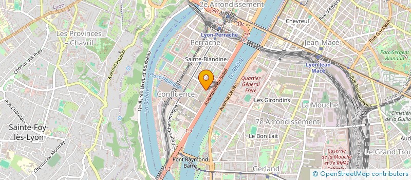 localisation de l'entreprise MADAME LAURENCE POTINET  LYON