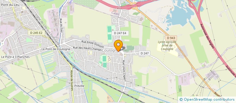 localisation de l'entreprise MADAME LAURENCE POULAIN  COULOGNE