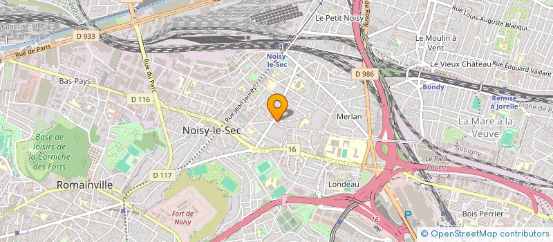localisation de l'entreprise MADAME LAURENCE POUNIT à NOISY-LE-SEC