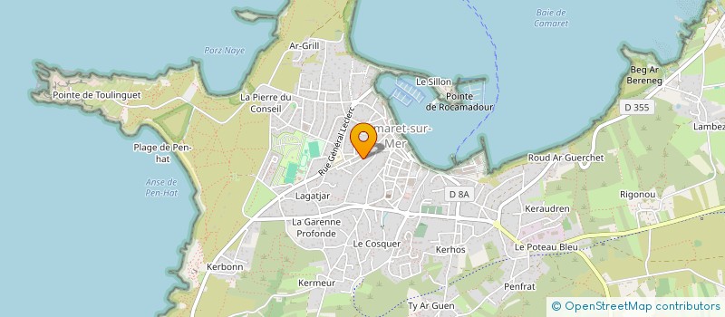 localisation de l'entreprise MADAME LAURENCE POUPEL  CAMARET-SUR-MER