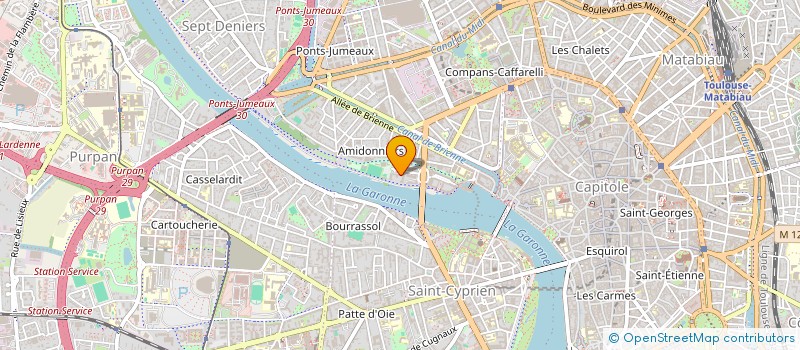 localisation de l'entreprise MADAME LAURENCE PROST  TOULOUSE