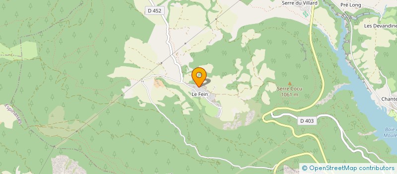 localisation de l'entreprise MADAME LAURENCE PRUD'HOMME  LA BATIE NEUVE