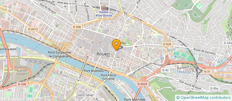 localisation de l'entreprise MADAME LAURENCE QUEHEN  ROUEN