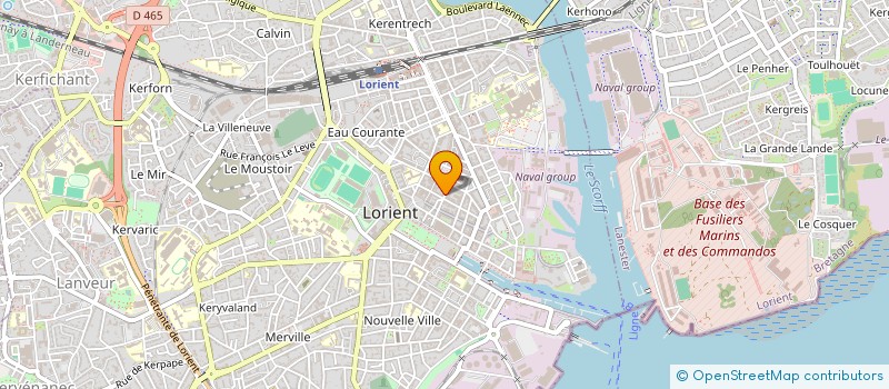 localisation de l'entreprise MADAME LAURENCE QUELVEN  LORIENT