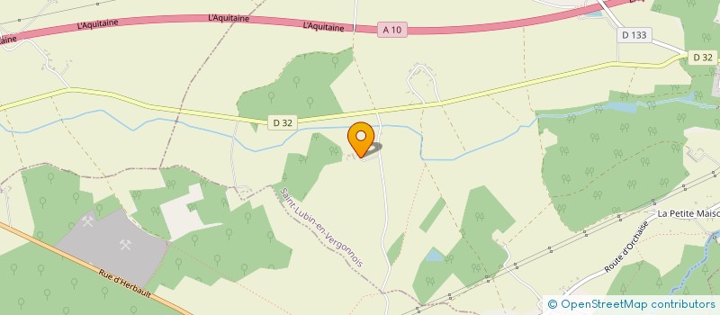 localisation de l'entreprise MADAME LAURENCE RAFFRAY  SAINT-LUBIN-EN-VERGONNOIS