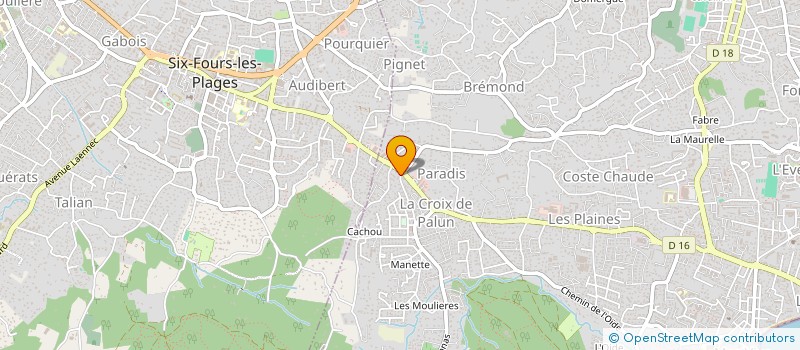 localisation de l'entreprise MADAME LAURENCE RAHME MARAGE à LA SEYNE-SUR-MER