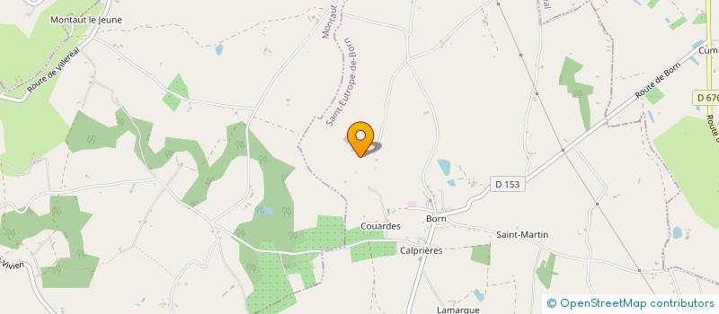 localisation de l'entreprise MADAME LAURENCE RAPHAEL  SAINT-EUTROPE-DE-BORN