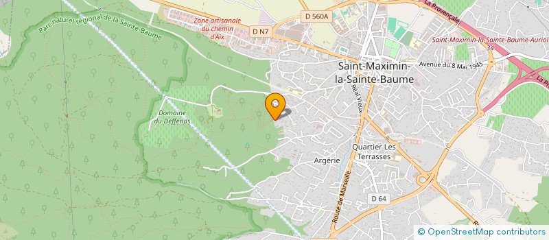 localisation de l'entreprise MADAME LAURENCE RASTOLL à SAINT-MAXIMIN-LA-SAINTE-BAUME