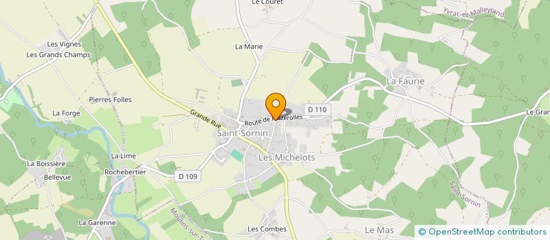 localisation de l'entreprise MADAME LAURENCE RATINEAU à SAINT-SORNIN