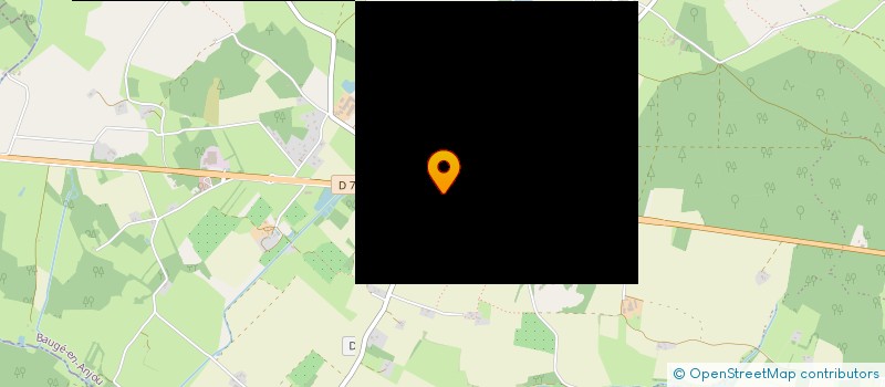 localisation de l'entreprise MADAME LAURENCE RAYMONDE BATTAIS  BAUGE-EN-ANJOU