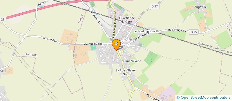 localisation de l'entreprise MADAME LAURENCE RAYNAL  BOSC-LE-HARD