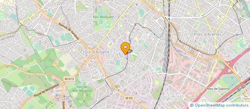 localisation de l'entreprise MADAME LAURENCE RECALDE  LATTES