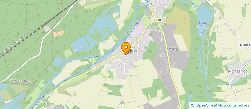 localisation de l'entreprise MADAME LAURENCE REGIMBART  MORET-LOING-ET-ORVANNE