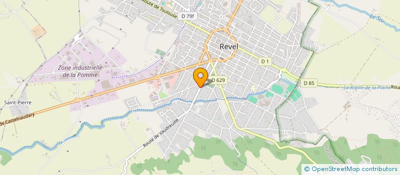 localisation de l'entreprise MADAME LAURENCE RENEAULT  REVEL