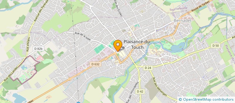 localisation de l'entreprise MADAME LAURENCE RIGOLET  PLAISANCE-DU-TOUCH