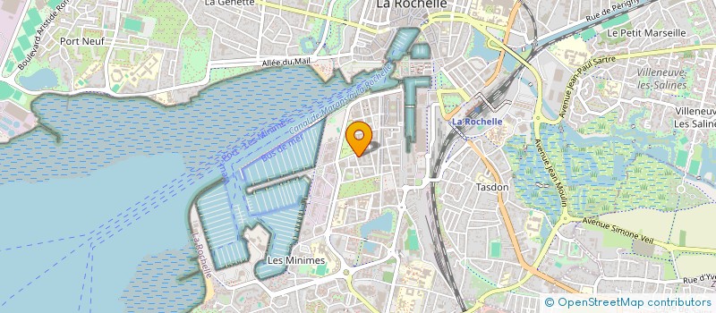 localisation de l'entreprise MADAME LAURENCE RIOUX  LA ROCHELLE