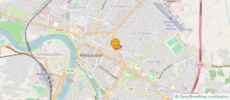 localisation de l'entreprise MADAME LAURENCE RISPE  MONTAUBAN