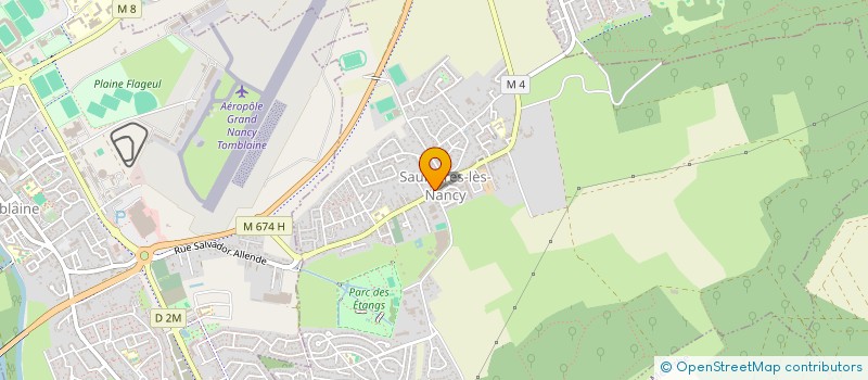 localisation de l'entreprise MADAME LAURENCE RIZZO  SAULXURES-LES-NANCY