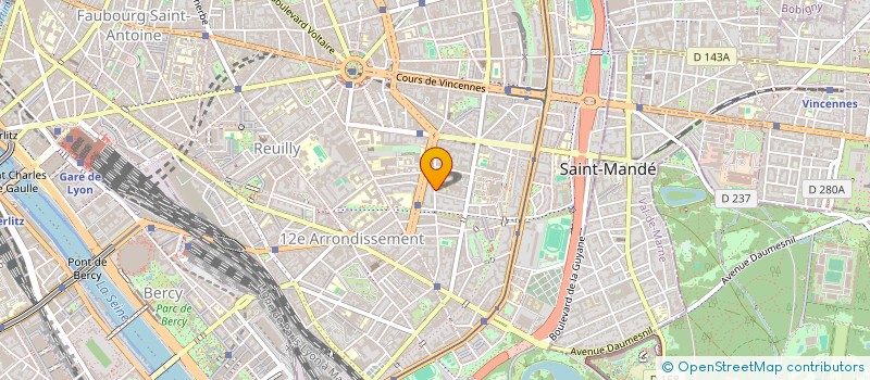 localisation de l'entreprise MADAME LAURENCE ROBIN  PARIS