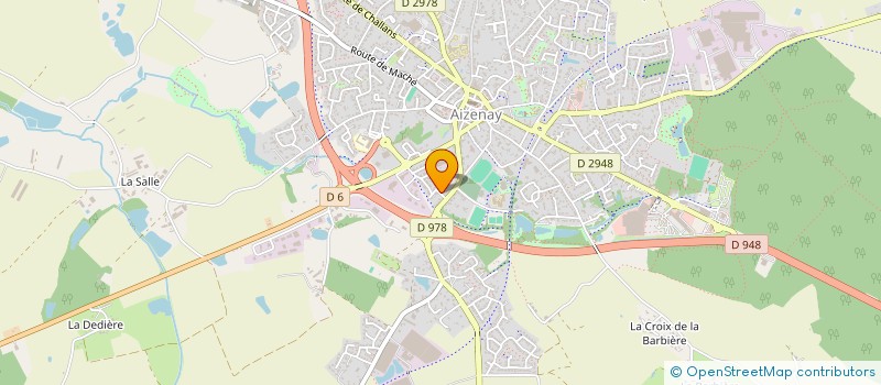 localisation de l'entreprise MADAME LAURENCE ROBIN  AIZENAY