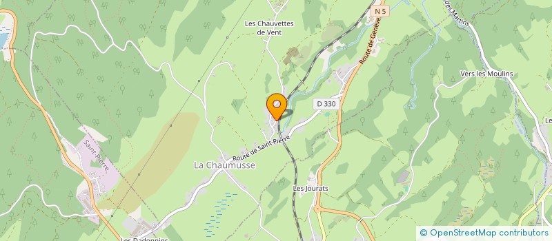 localisation de l'entreprise MADAME LAURENCE ROCHET  LA CHAUMUSSE